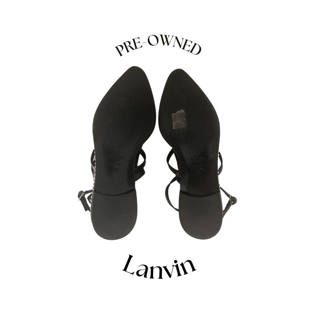Leather Ballet Flats by Lanvin Paris size 37