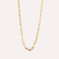 Golden Clips Necklace S