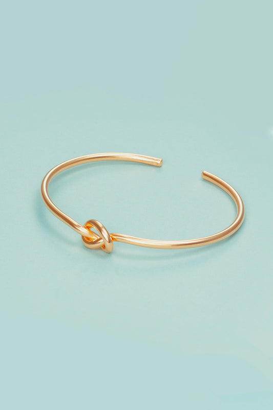 Golden Knot Bangle