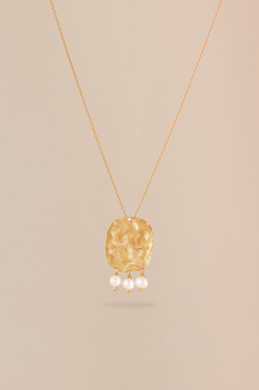 Golden April Necklace