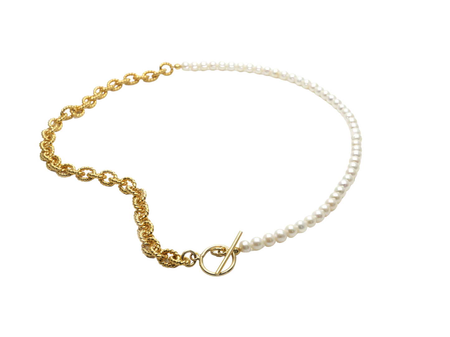 Bi-Material Charly Necklace